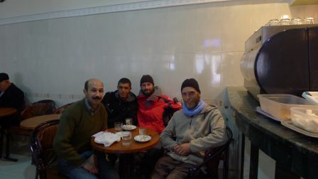 Mohammed et Larsen qui nous ont sauvé de la nuit froide