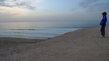 Mourad devant la mer