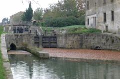 3 étages d'écluses sur la même photo
