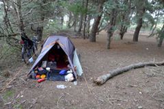 Campement du jour